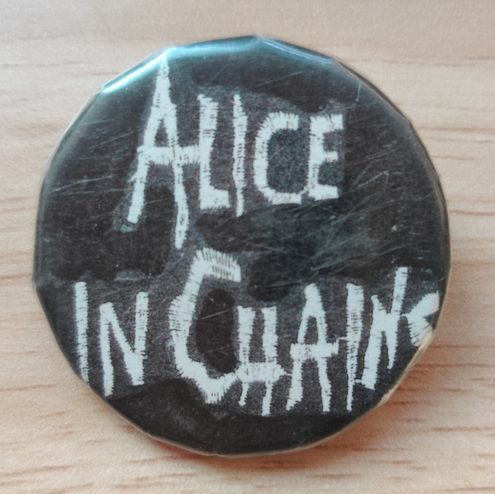 Alice In Chains Button Pin